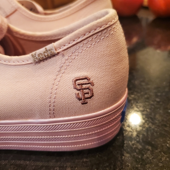 Keds MLB blush triple kick San Francisco Giants sneakers - Picture 6 of 7